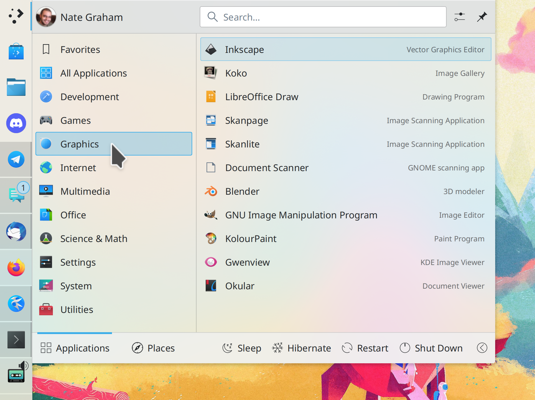 kde plasma 5.26 screenshot