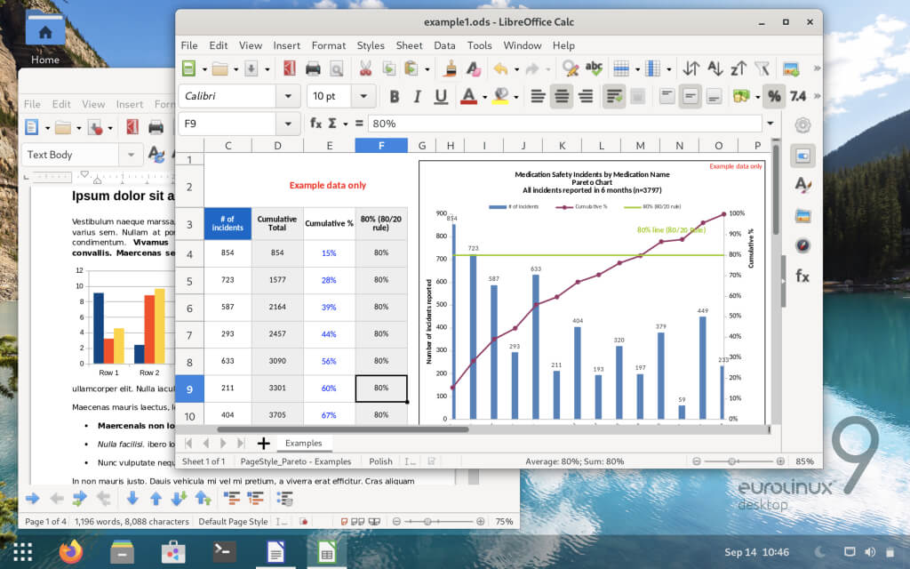 eurolinux desktop libreoffice