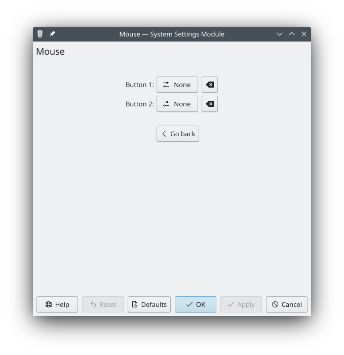 mouse extra button config kde plasma