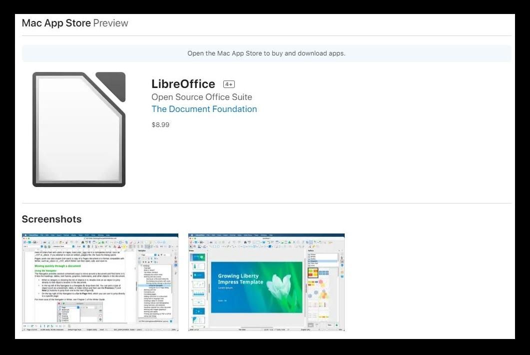 Libreoffice mac online