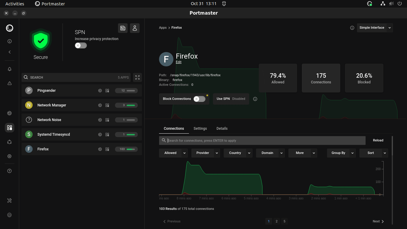 portmaster 1.0 side dash menu