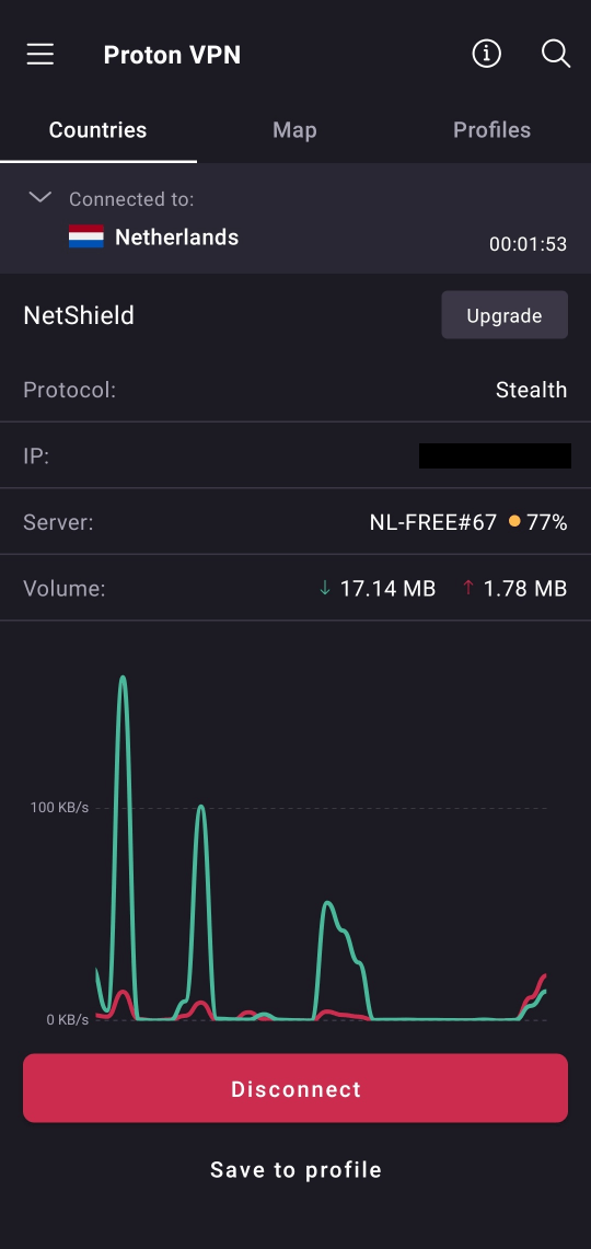 protonvpn mobile