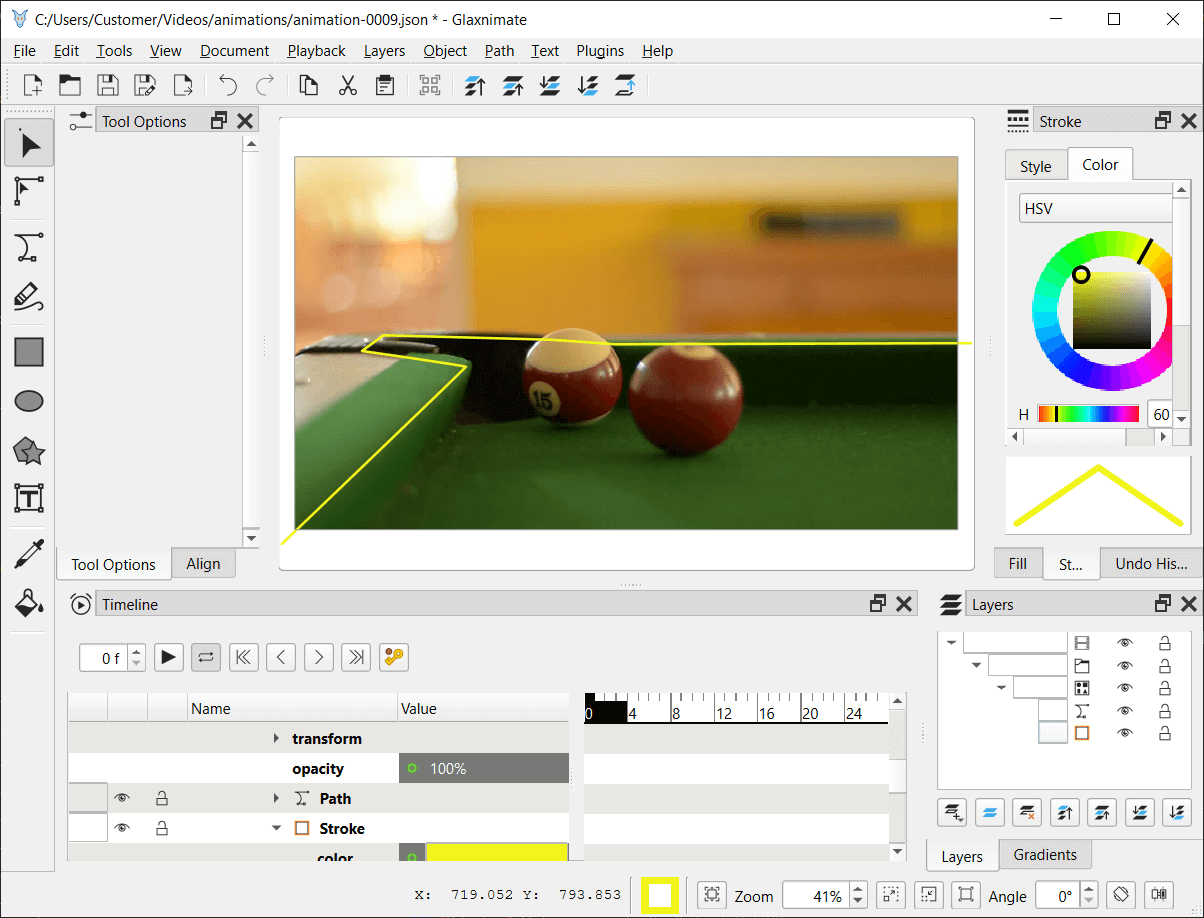 kdenlive 22.12 glaxnimate integration