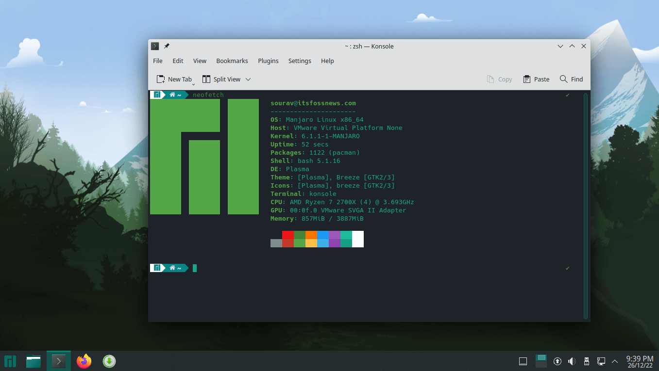 manjaro linux sikaris kde