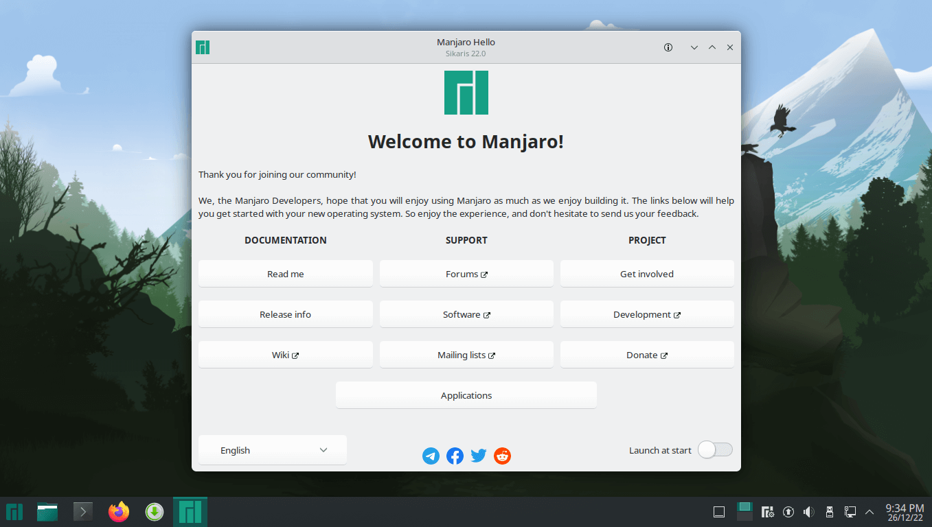 manjaro linux sikaris