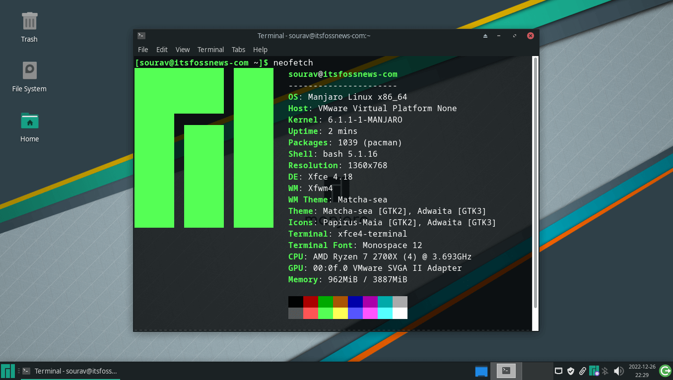 manjaro linux sikaris xfce