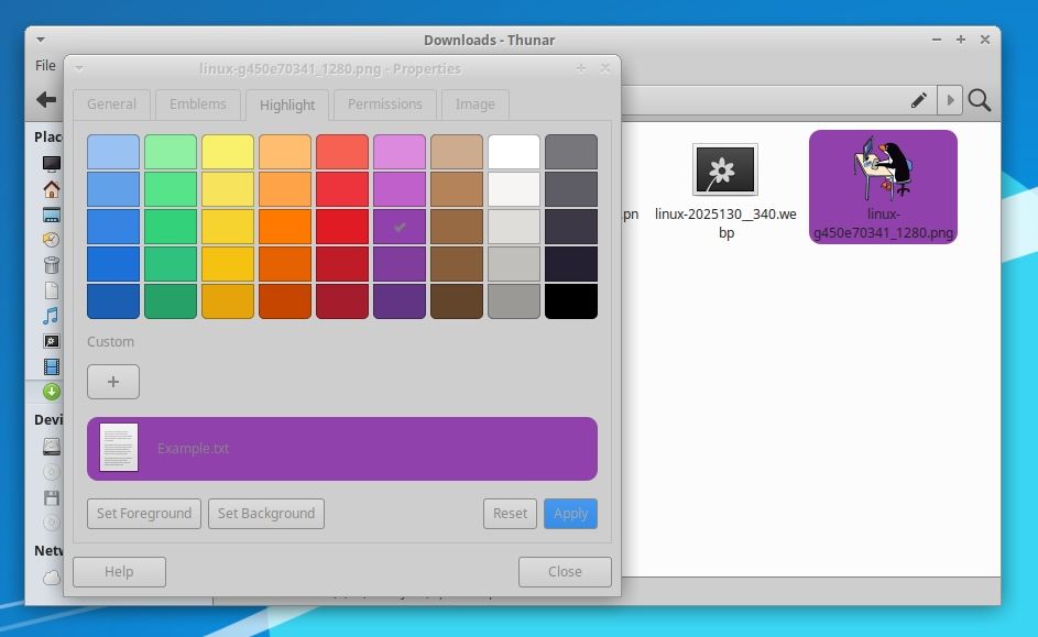 Help changing default color picker on XFCE - Xfce - Manjaro Linux