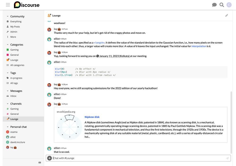 discourse 3.0 realtime chat
