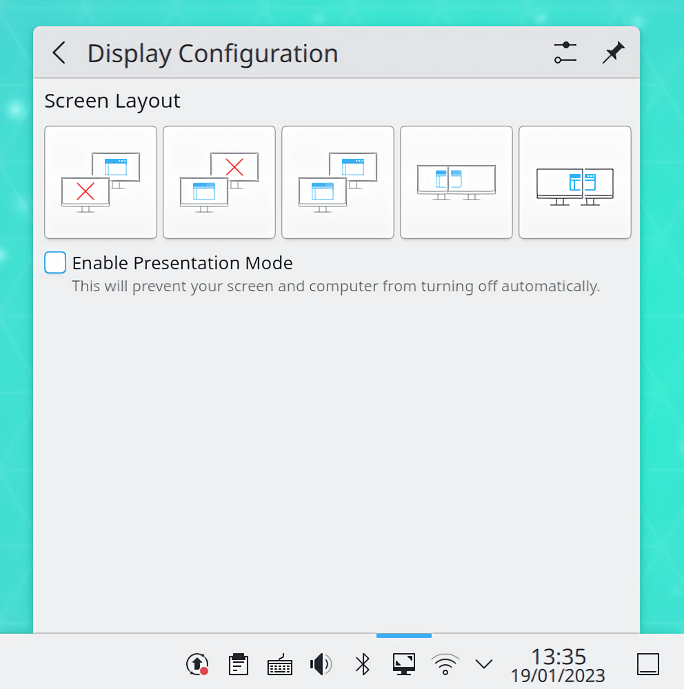kde plasma 5.27 display configuration widget