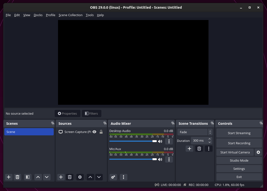 familie Række ud glide OBS Studio 29 Release Has Little in Store For Linux