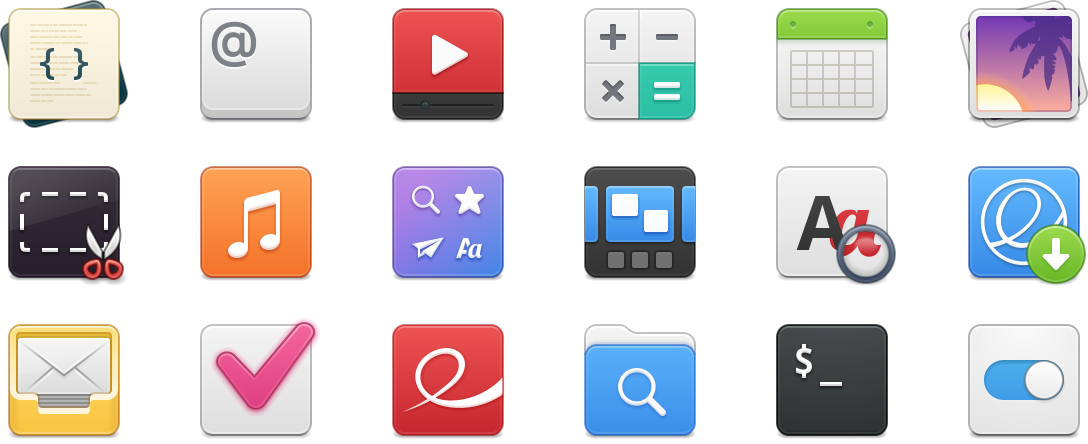 elementaryos new icons