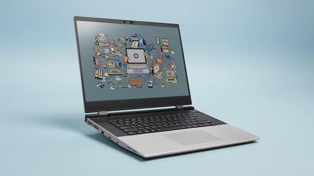 a photo of the framework laptop 16