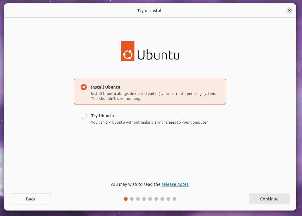 install ubuntu