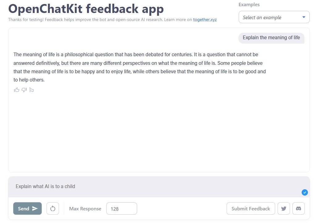 openchatkit demo