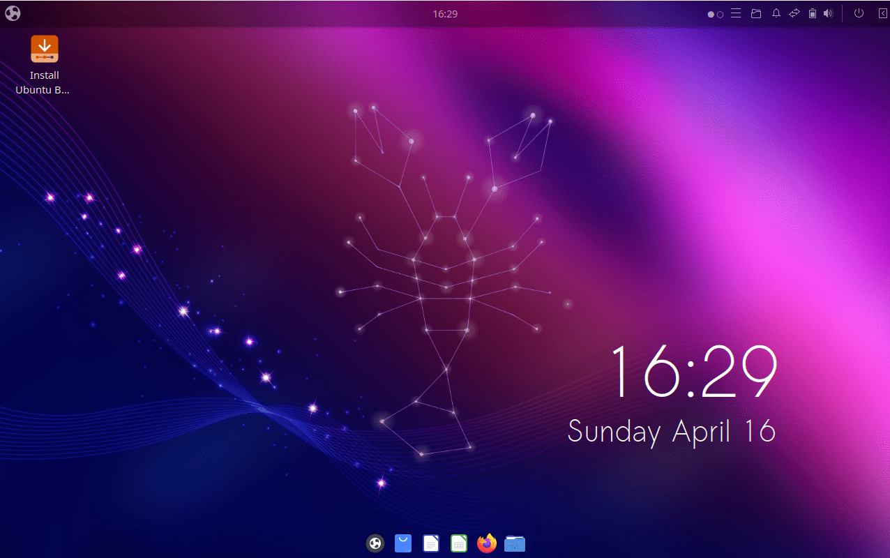 Ubuntu Budgie 23.04 desktop