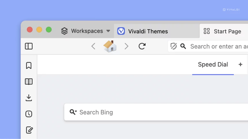 a screenshot of the custom icon feature on vivaldi 6.0