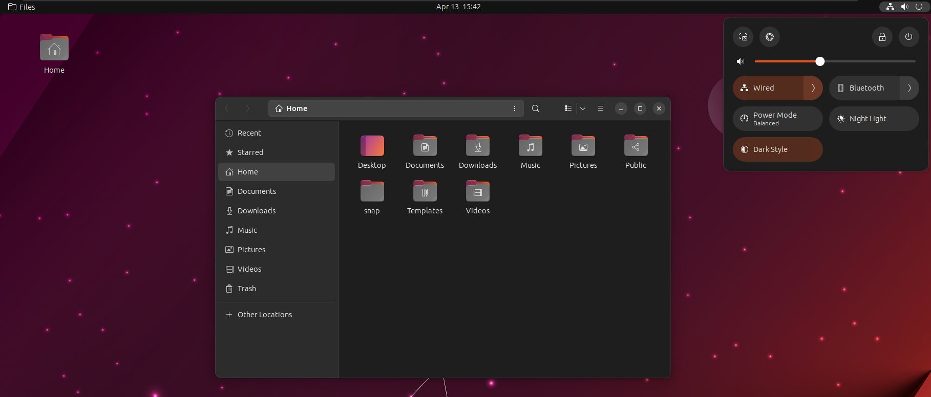 ubuntu 23.04 with gnome 44