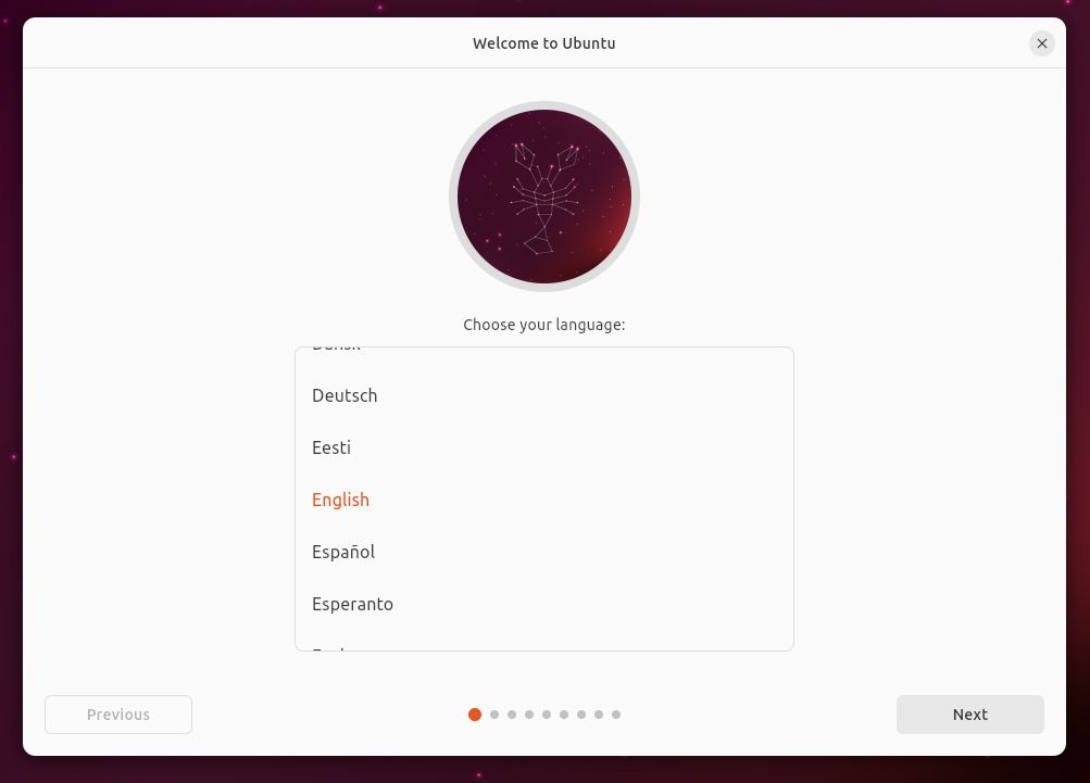 Ubuntu new installer