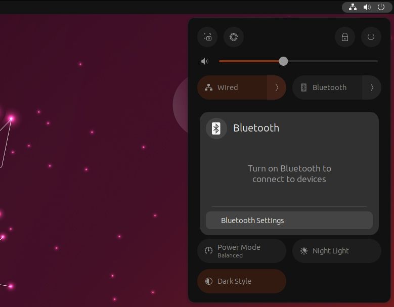 ubuntu 23.04 quick menu