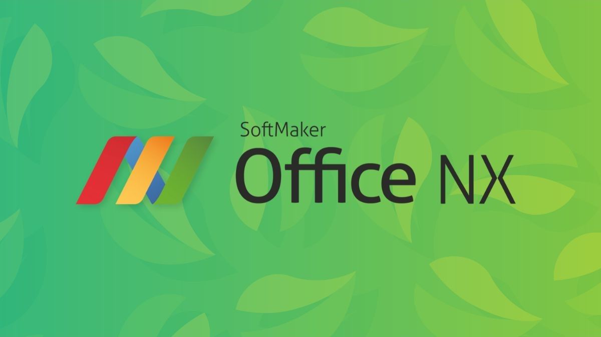 a banner showing off the softmaker office nx logo