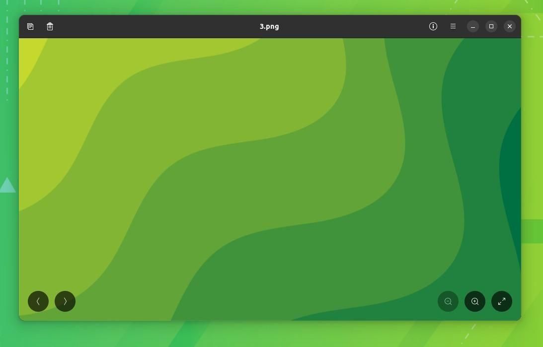 a screenshot of gnome loupe