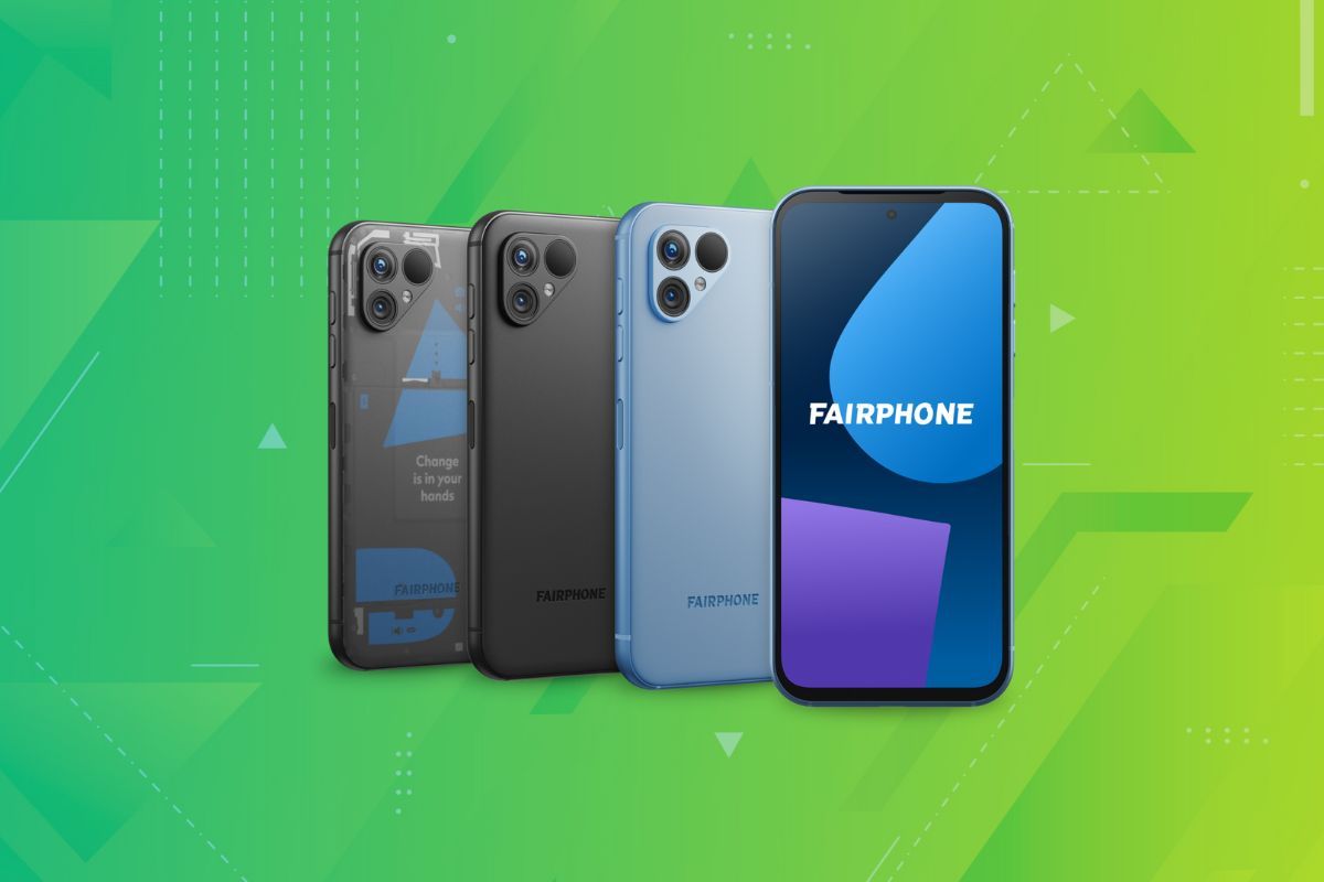 a banner showing off the different colors of murena fairphone 5