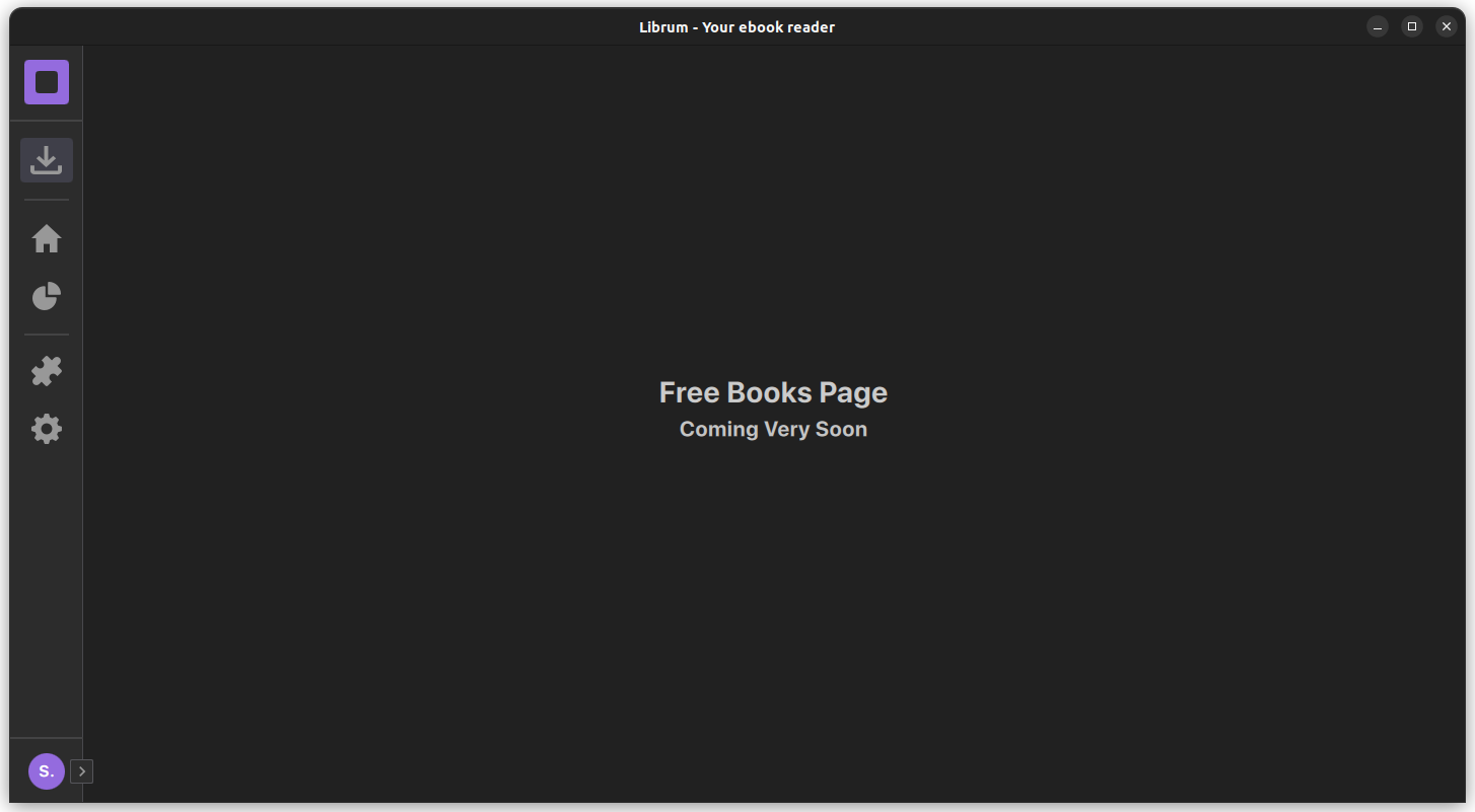 a screenshot of librum free books page