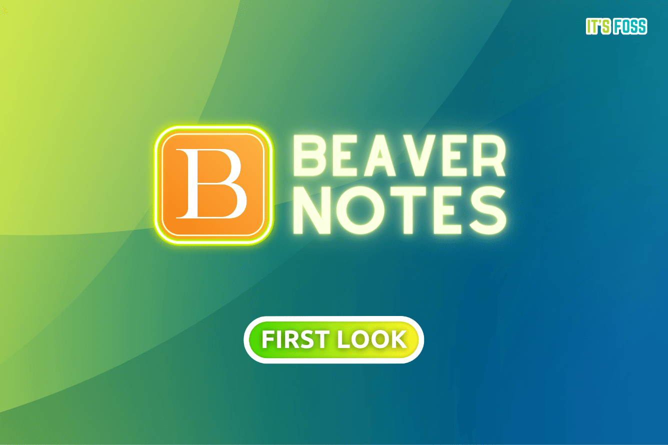 Beaver Notes is an open-source, cross-platform note-taking app that stores notes locally, foregoing any risk of data breaches and allowing for offline