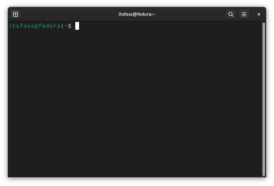 fedora 39 prompt