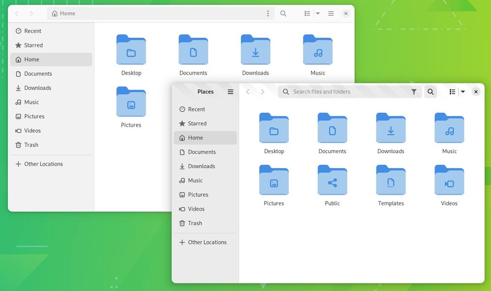 nautilus file manager gnome 45