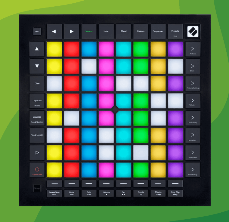 a screenshot of ardour 8.0 novation launchpad pro support