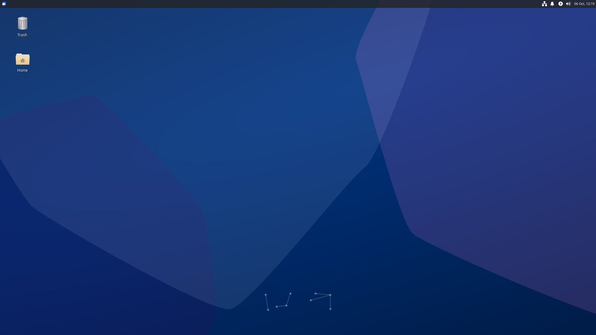a screenshot of the xubuntu 23.10 desktop screen