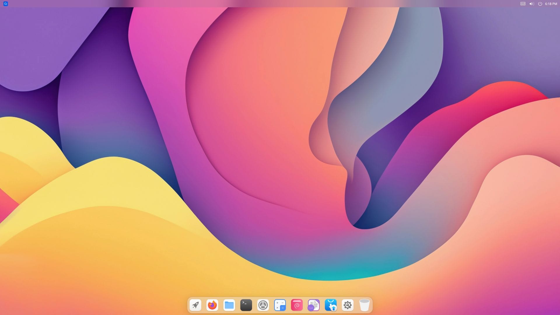 a screenshot of lingmo os desktop screen