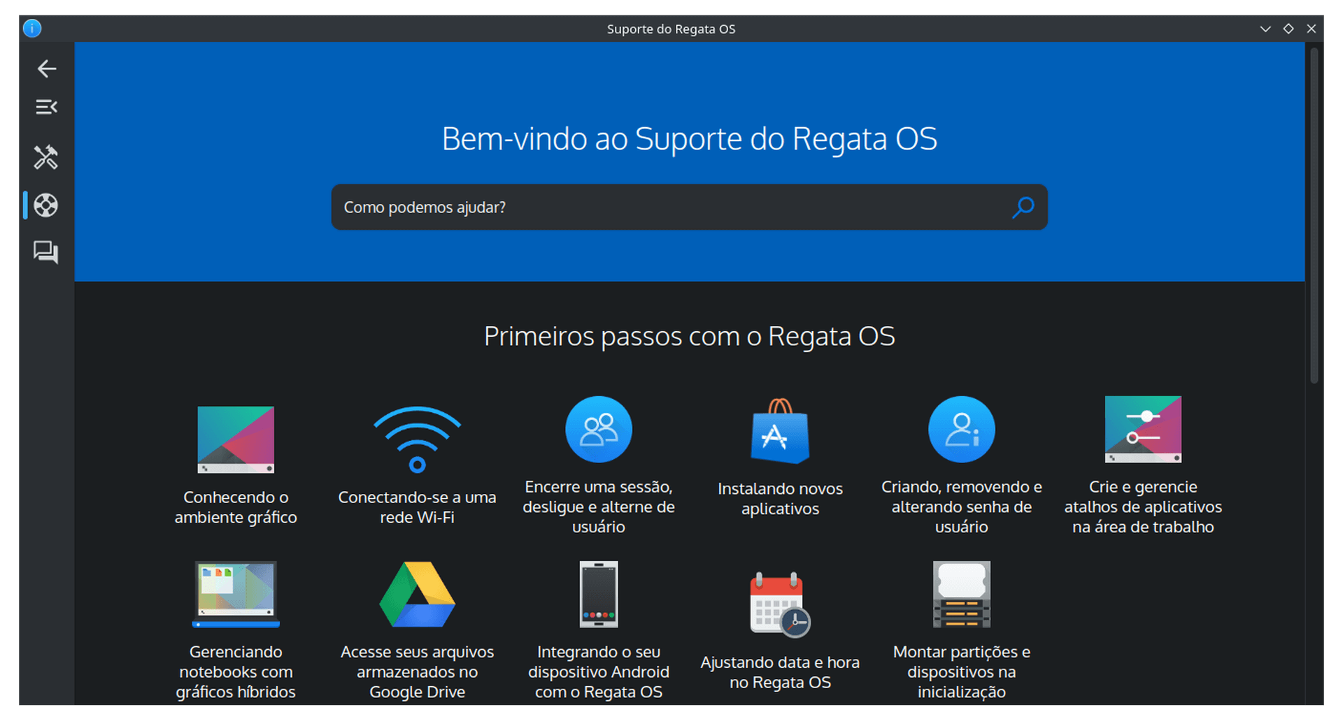 a screenshot of regato os 24 software center/the regata os store