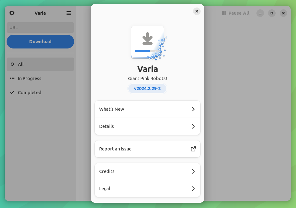 Varia: A Sleek Open-Source Download Manager With Browser Extensions