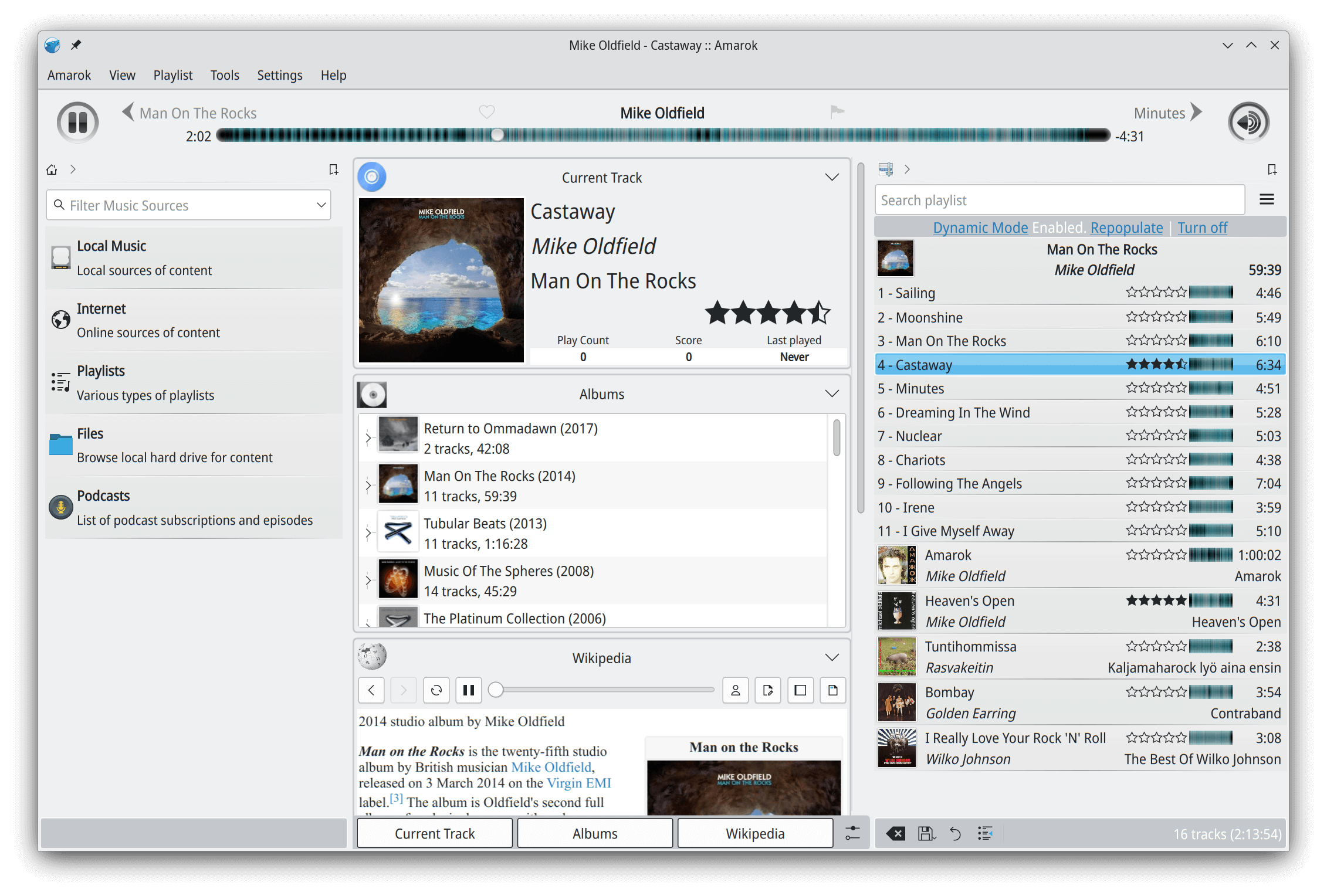 Amarok Music Player Has Been Revived With a New Qt 5 Port
