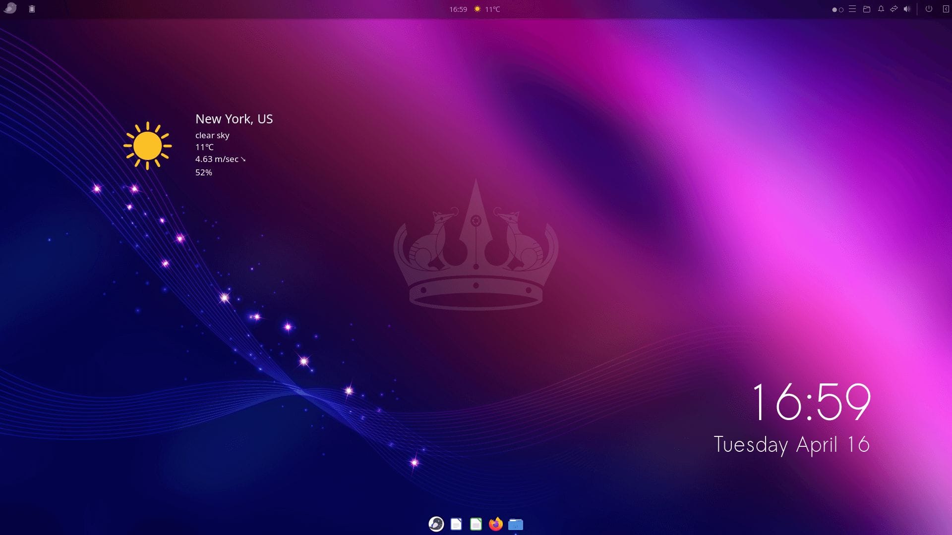 a screenshot of ubuntu budgie 24.04 lts desktop screen