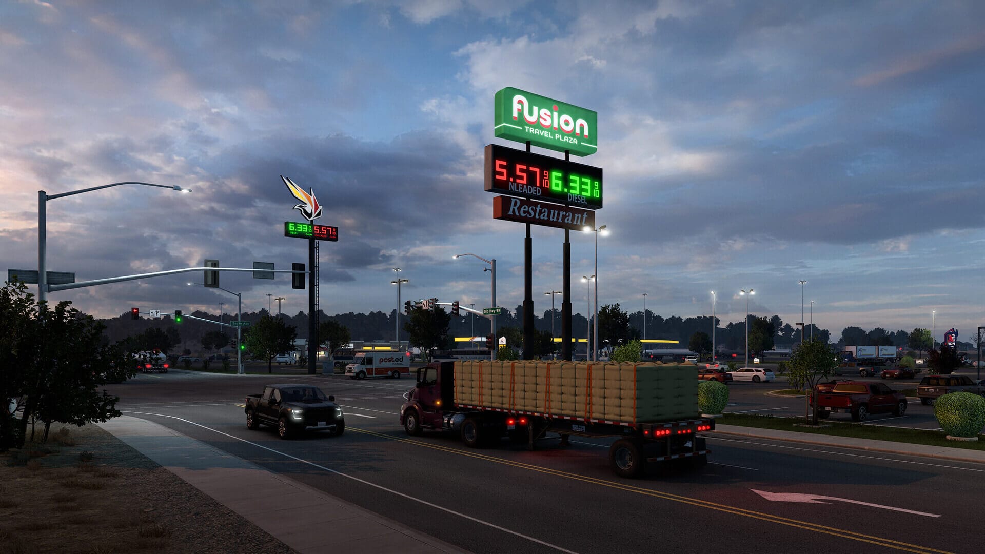 a screenshot of american truck simulator