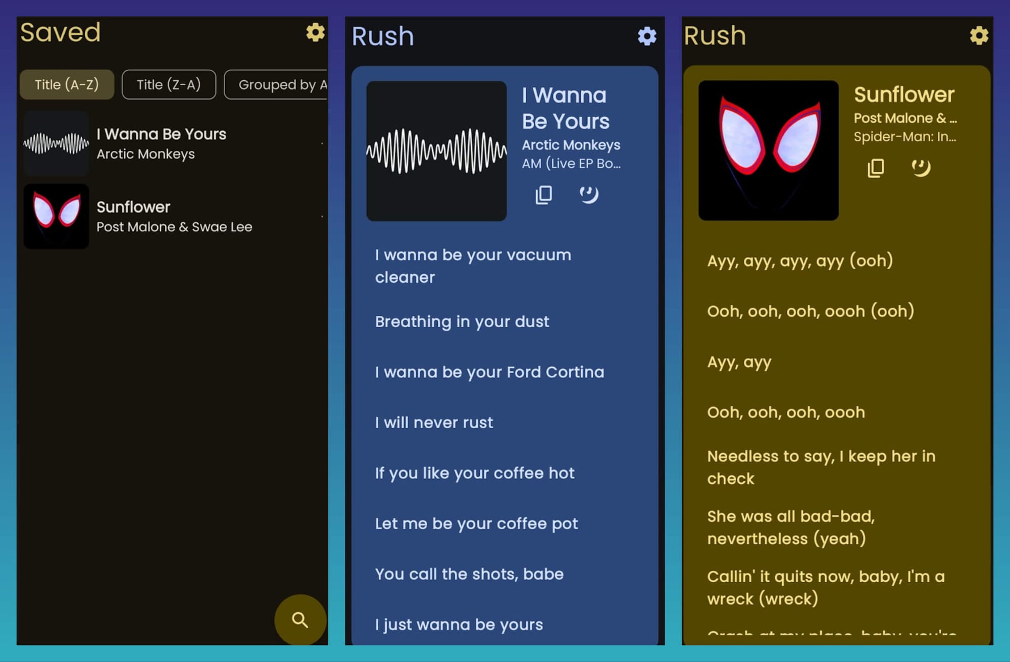 rush screenshot