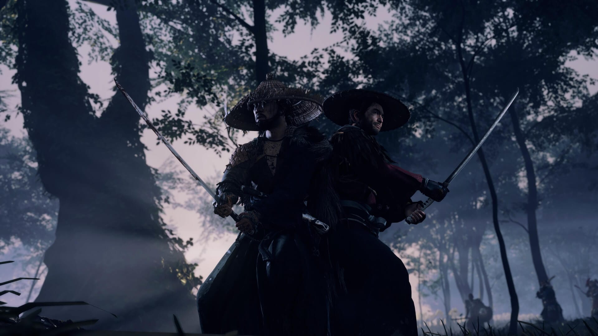 a screenshot of ghost of tsushima