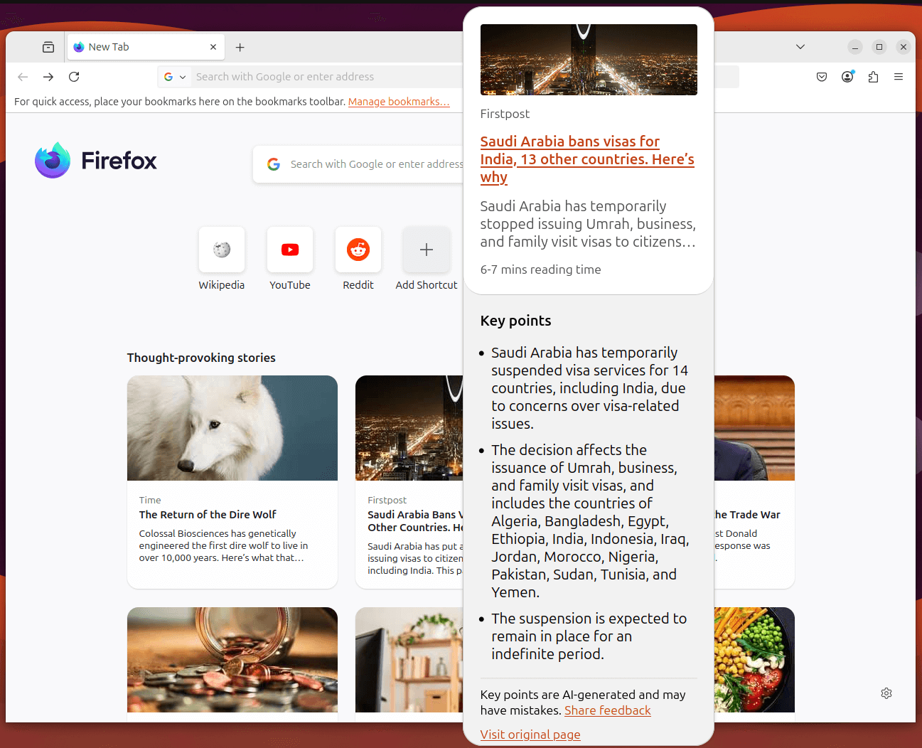 I Tried This Upcoming AI Feature in Firefox