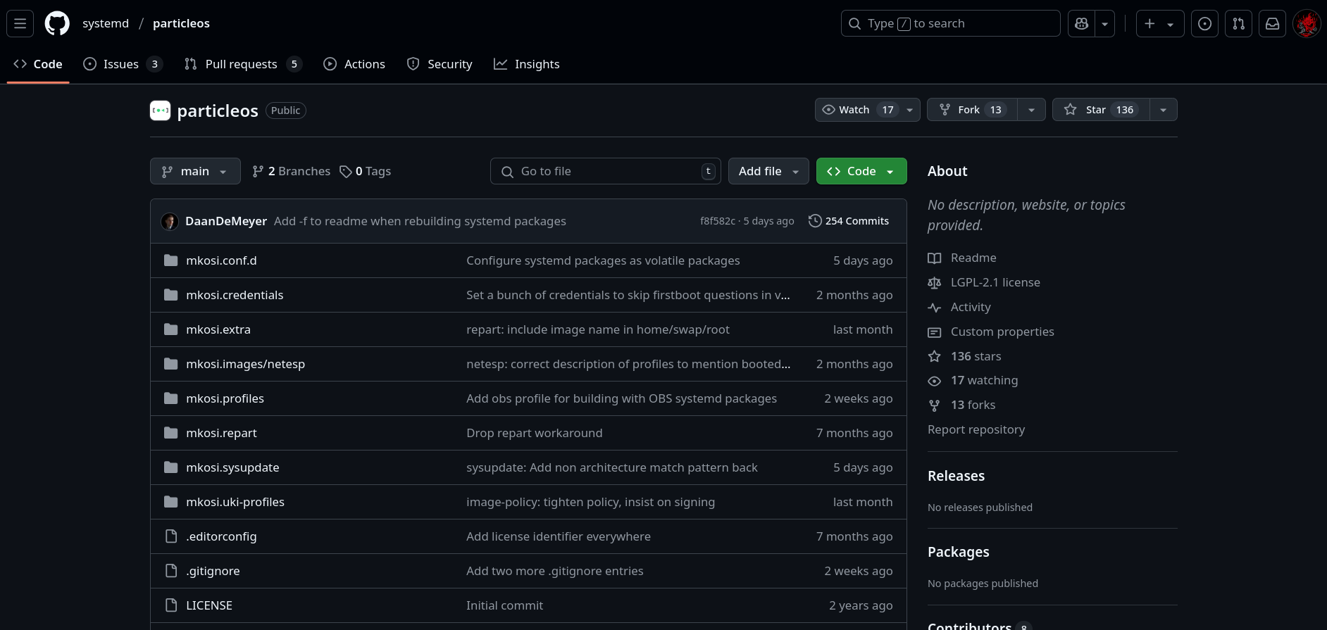 ParticleOS: Systemd&#39;s Very Own Linux Distro in Making