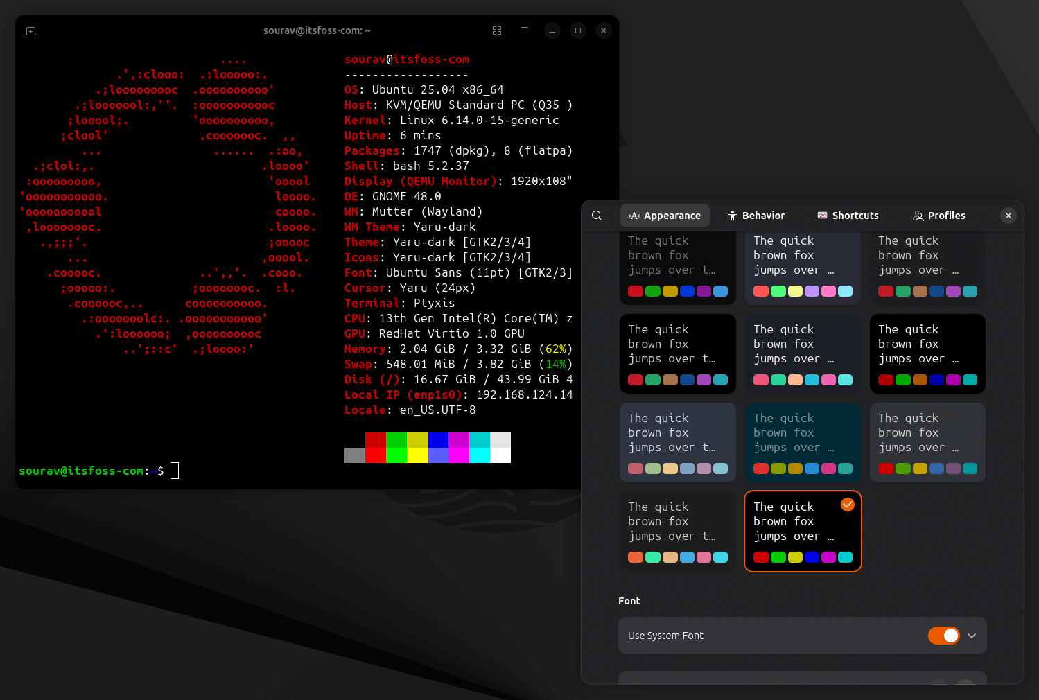 Ubuntu 25.10 will Have a Brand New Terminal (and Image Viewer)