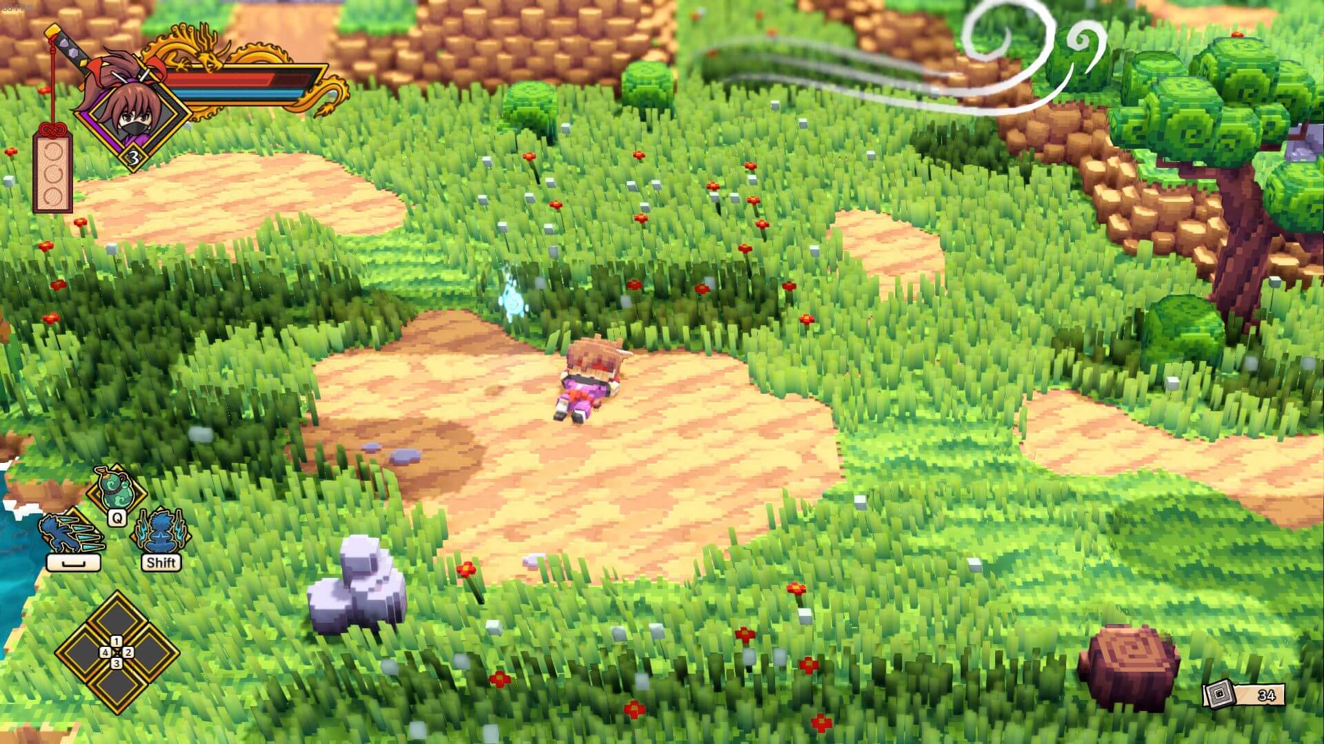 Exploring Katana Dragon: Ninja Action RPG with Native Linux and Steam Deck Support