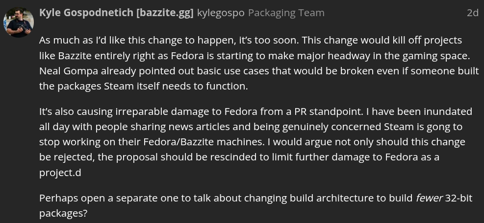Linux Gaming Distro is Looking at its Demise Due to Fedora’s Latest Move!