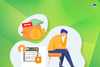 open-source unpaid maintainers illustration with a sad human image with a green background