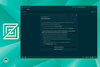 a screenshot of zed editor is in the highlight of this image with the zed logo to the left