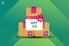 apt 3.0 written in front of a stack of boxes
