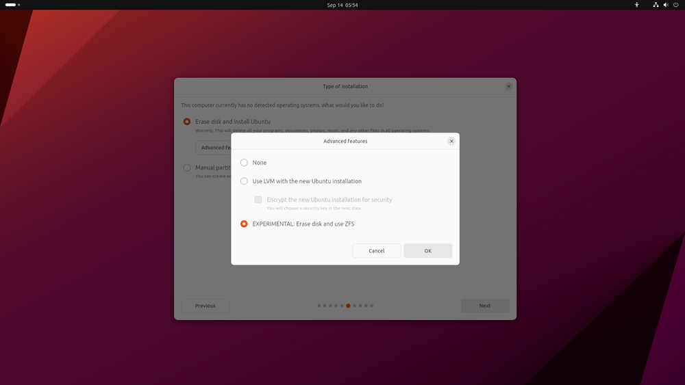 Ubuntu 23.10 Brings Back ZFS Support to the Installer