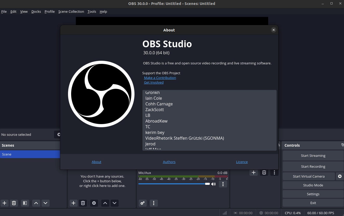 OBS Studio 30.0: Linux Edition - No More Ubuntu 20.04, Yes to AV1